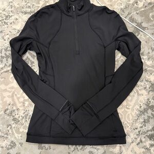 Lululemon Women’s Quarter-Zip Pullover – Black (Size 4)